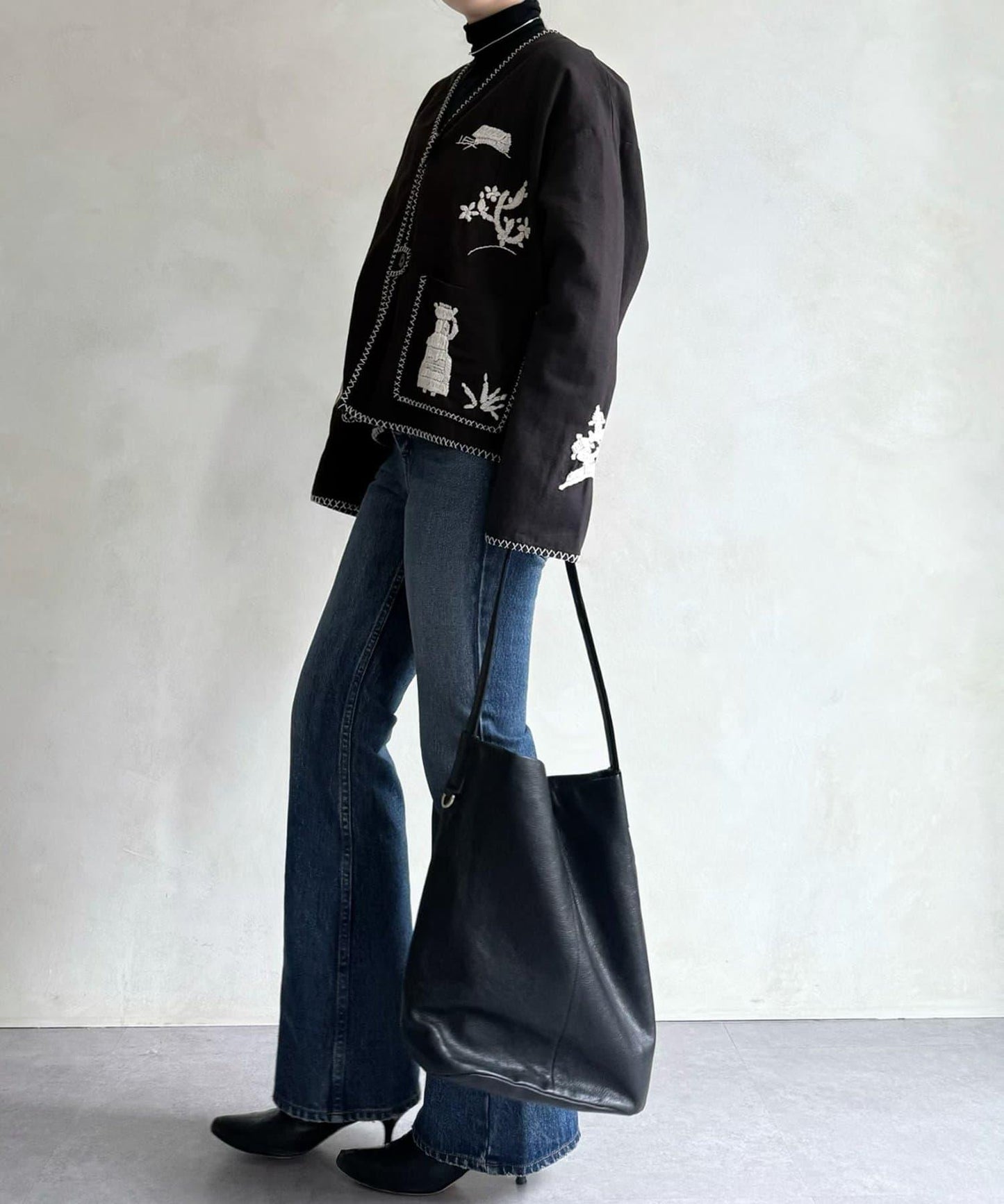 《近日開始》無領墨西哥風夾克