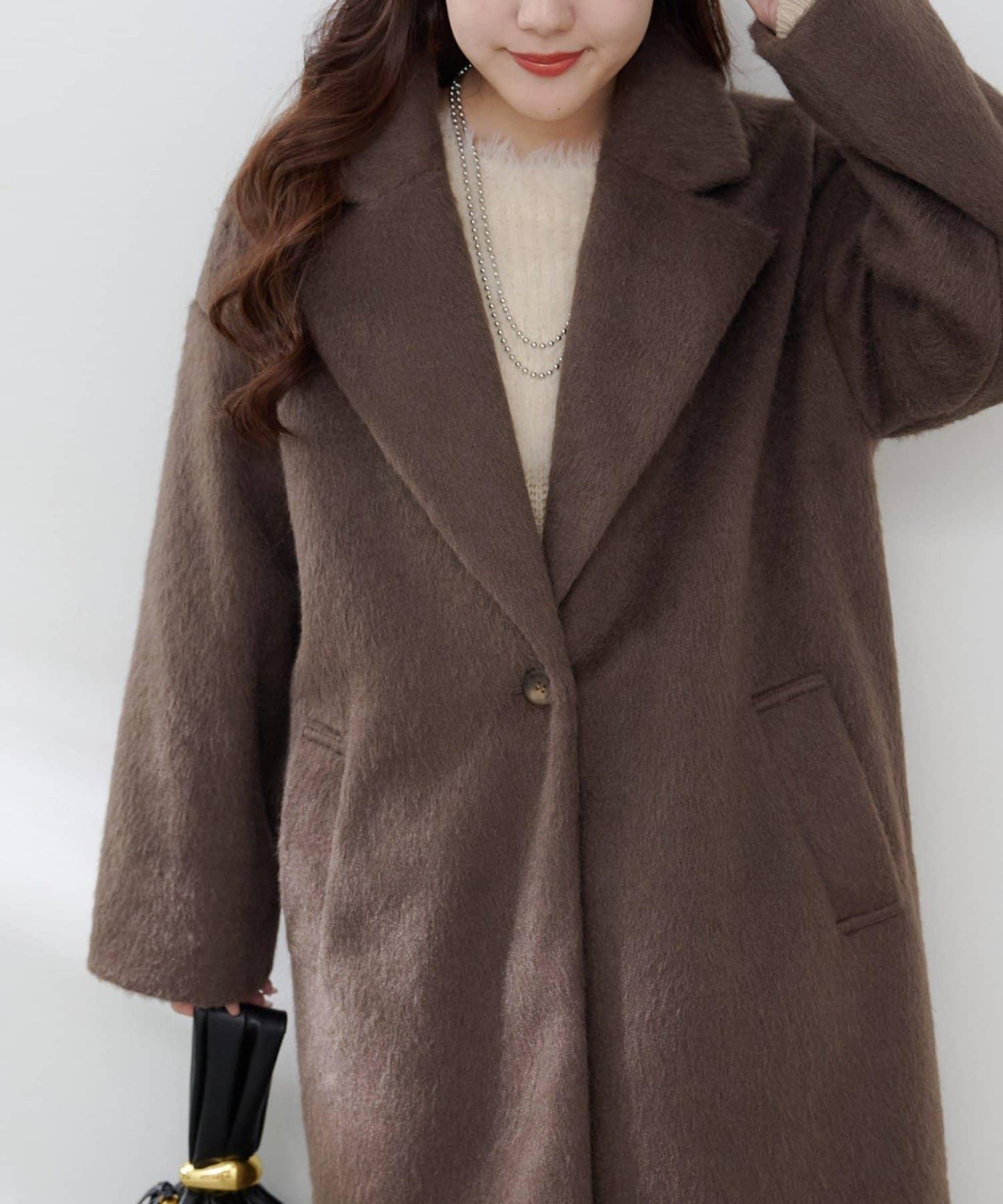 毛邊切斯特大衣