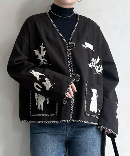 《近日開始》無領墨西哥風夾克