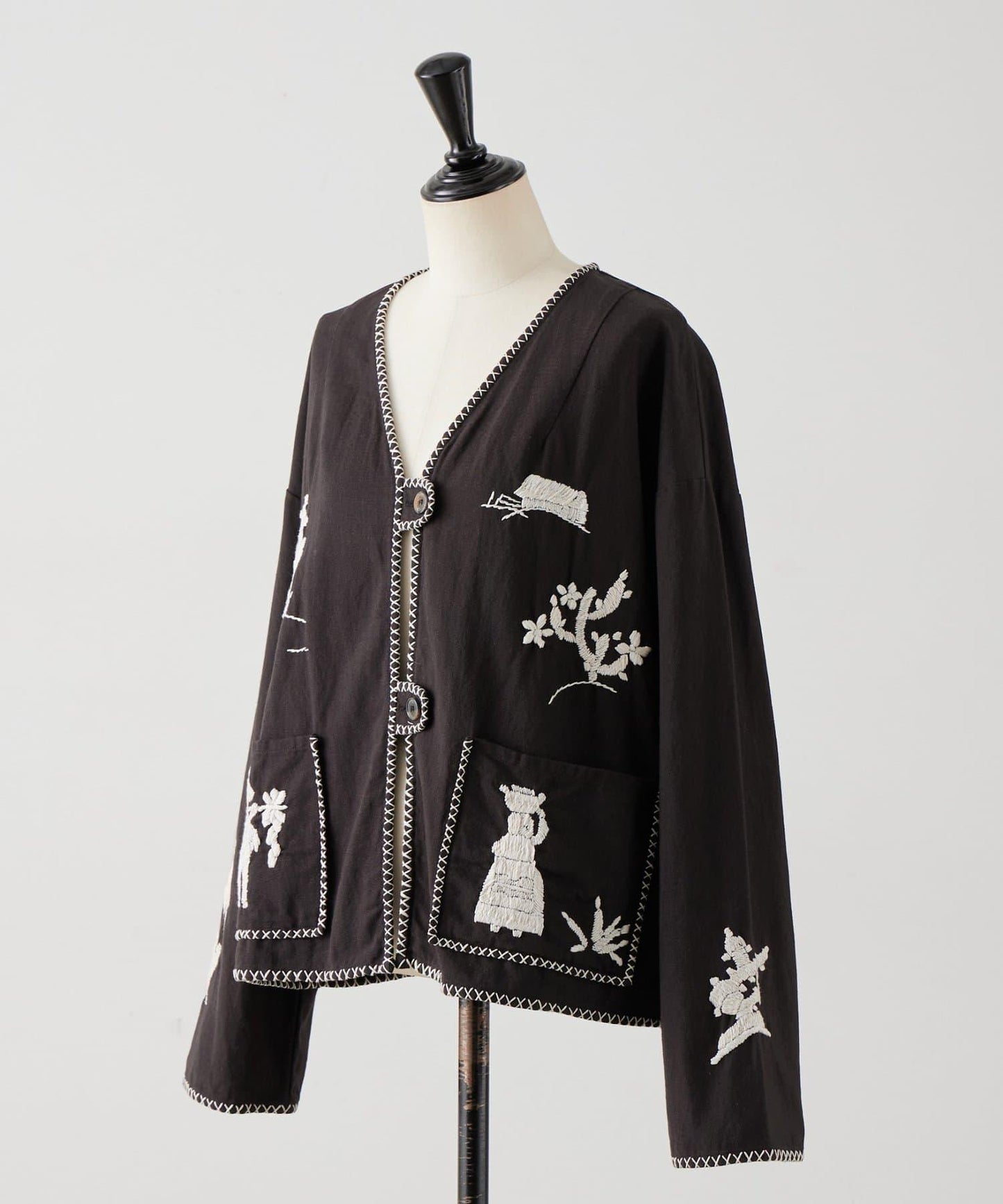 《近日開始》無領墨西哥風夾克