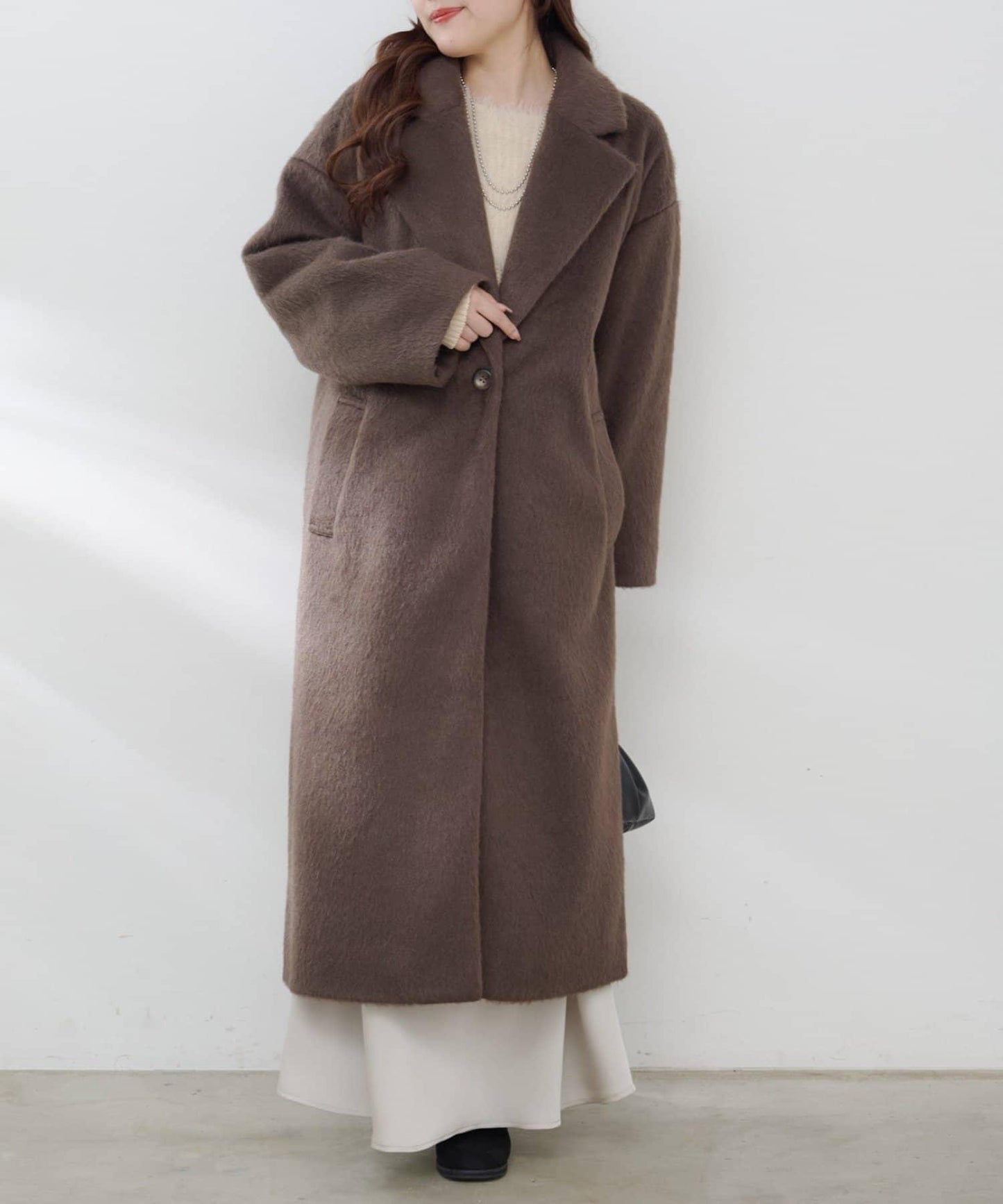 毛邊切斯特大衣