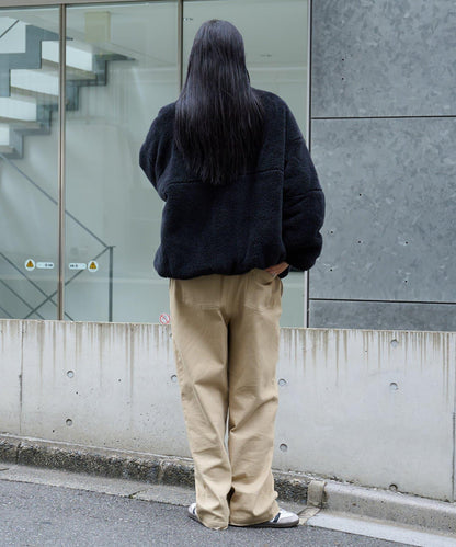 【復刻】長絨抓絨加大立領夾克