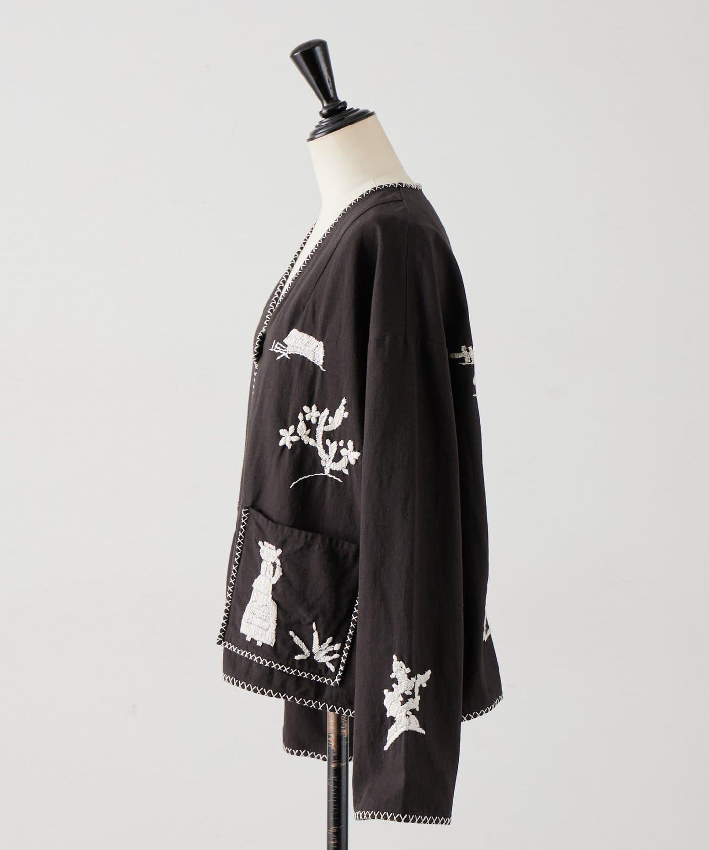 《近日開始》無領墨西哥風夾克