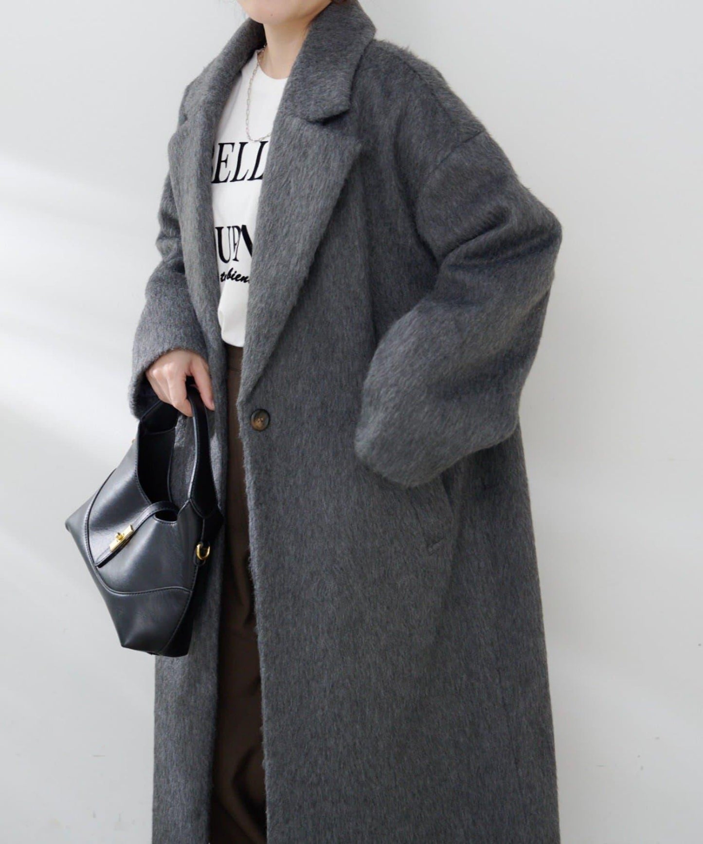 毛邊切斯特大衣