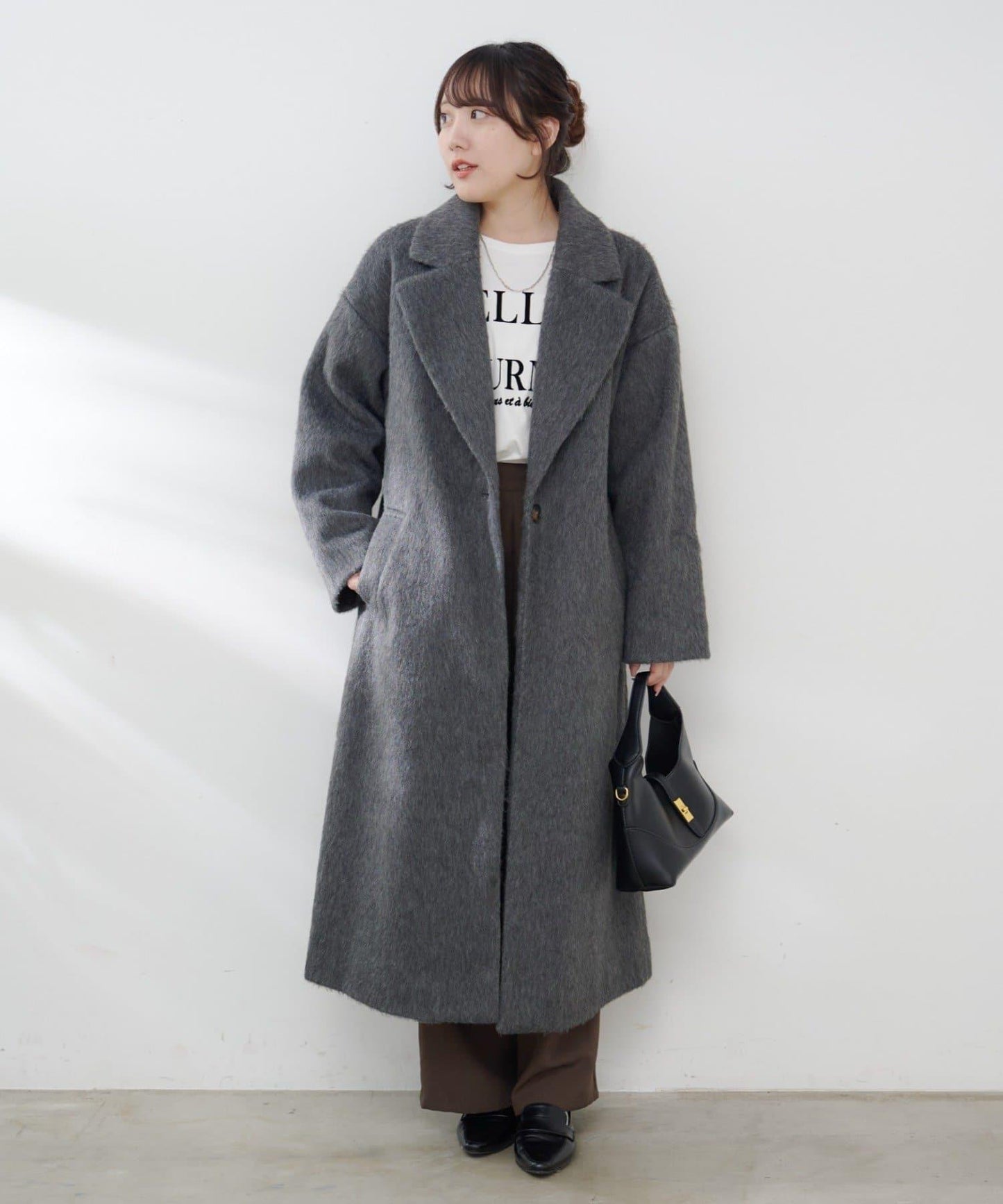 毛邊切斯特大衣