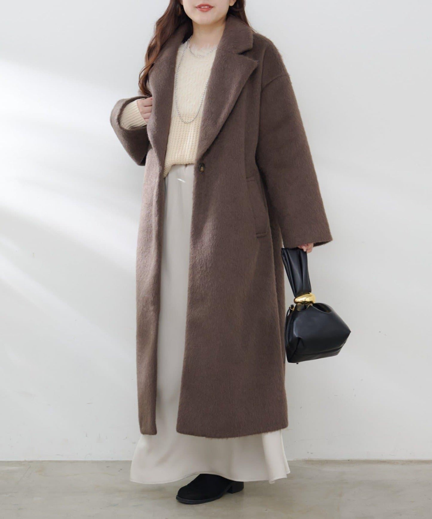 毛邊切斯特大衣