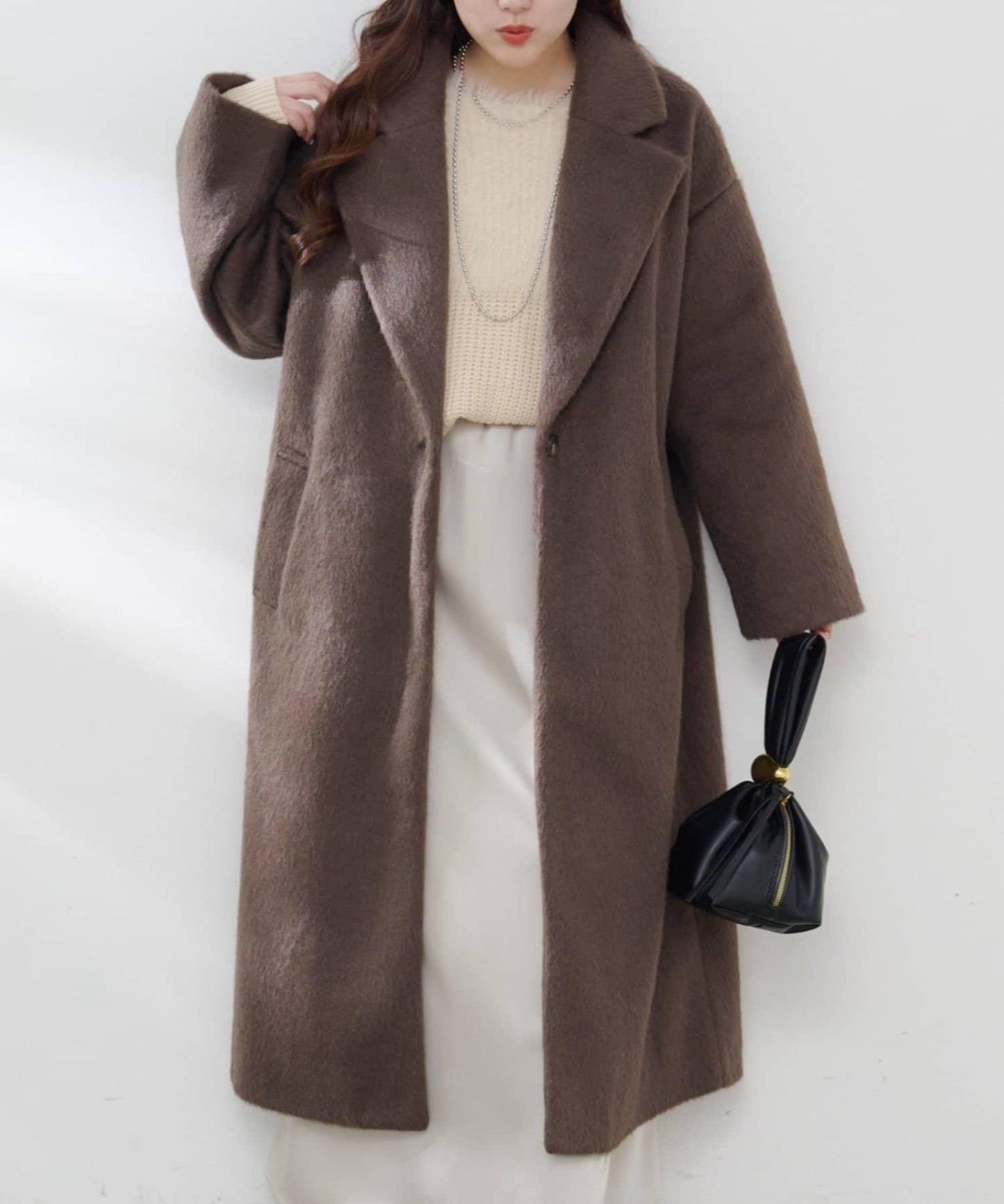 毛邊切斯特大衣