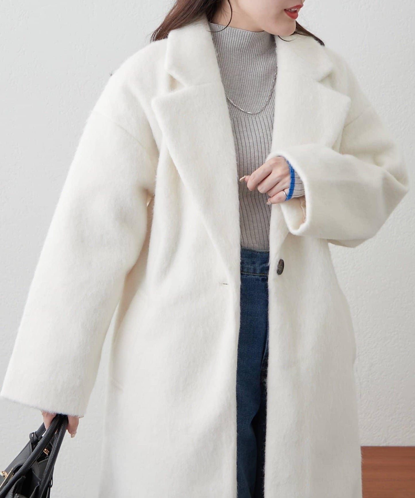 毛邊切斯特大衣