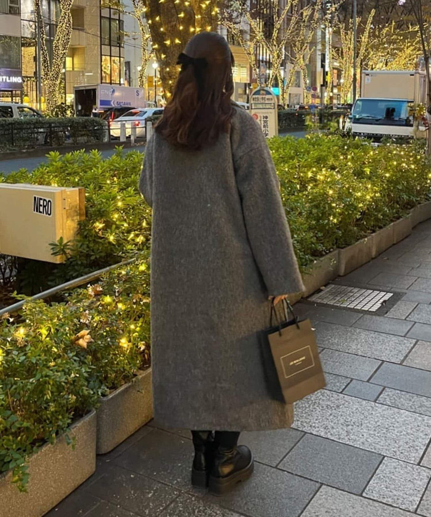 毛邊切斯特大衣