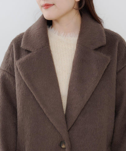 毛邊切斯特大衣