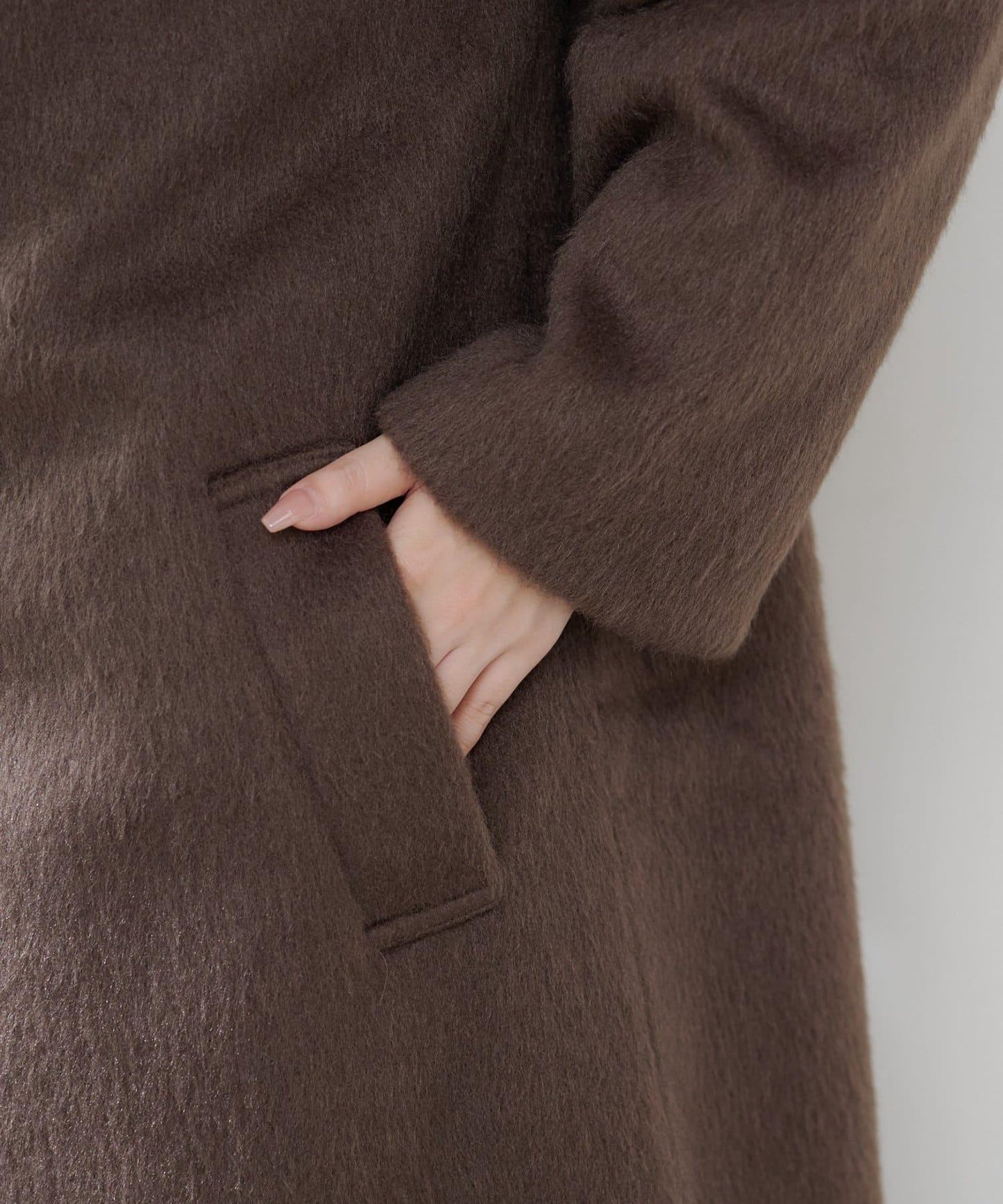 毛邊切斯特大衣