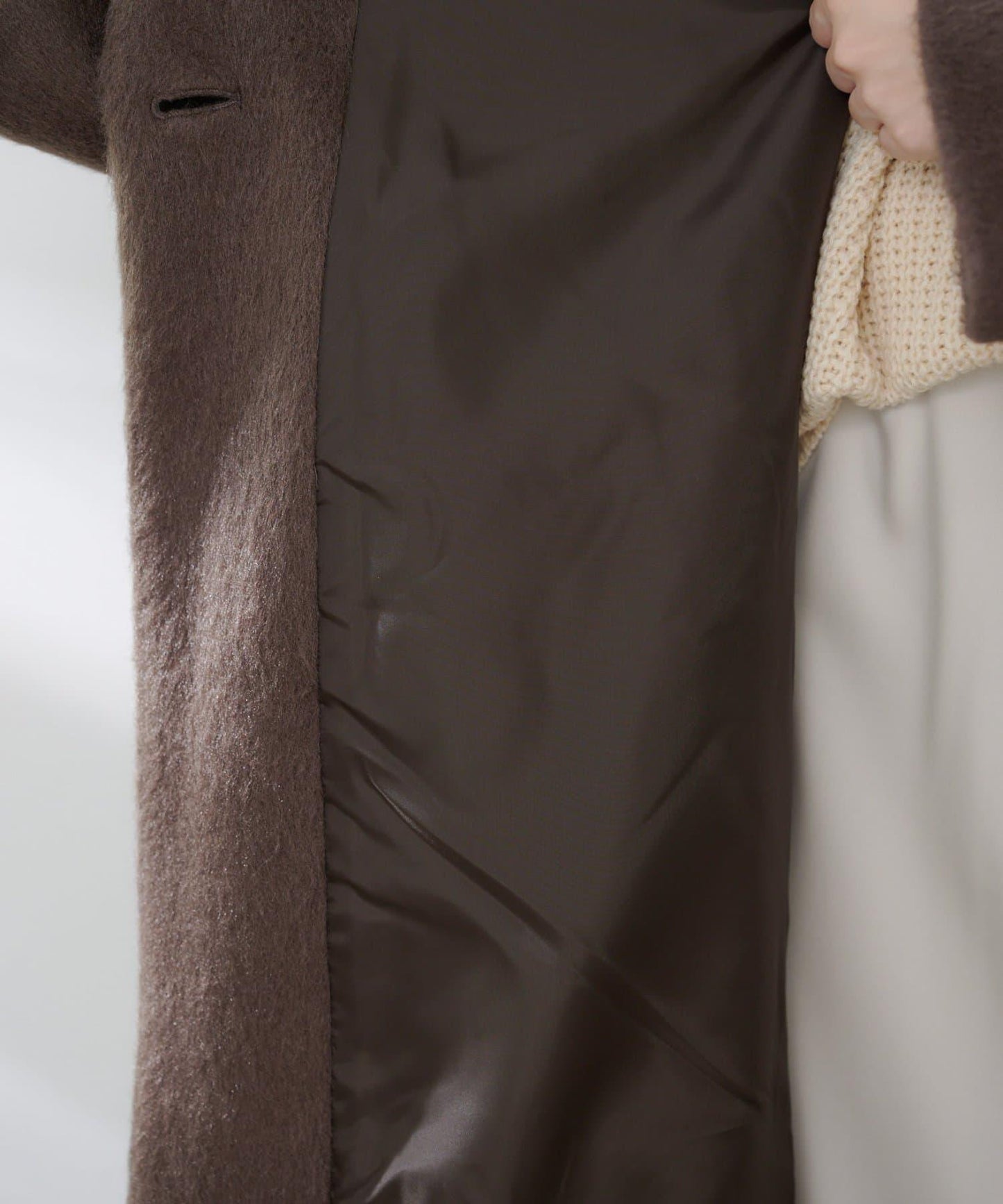 毛邊切斯特大衣