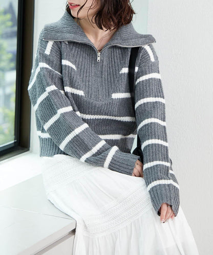 【RMAF】半拉鍊針織衫