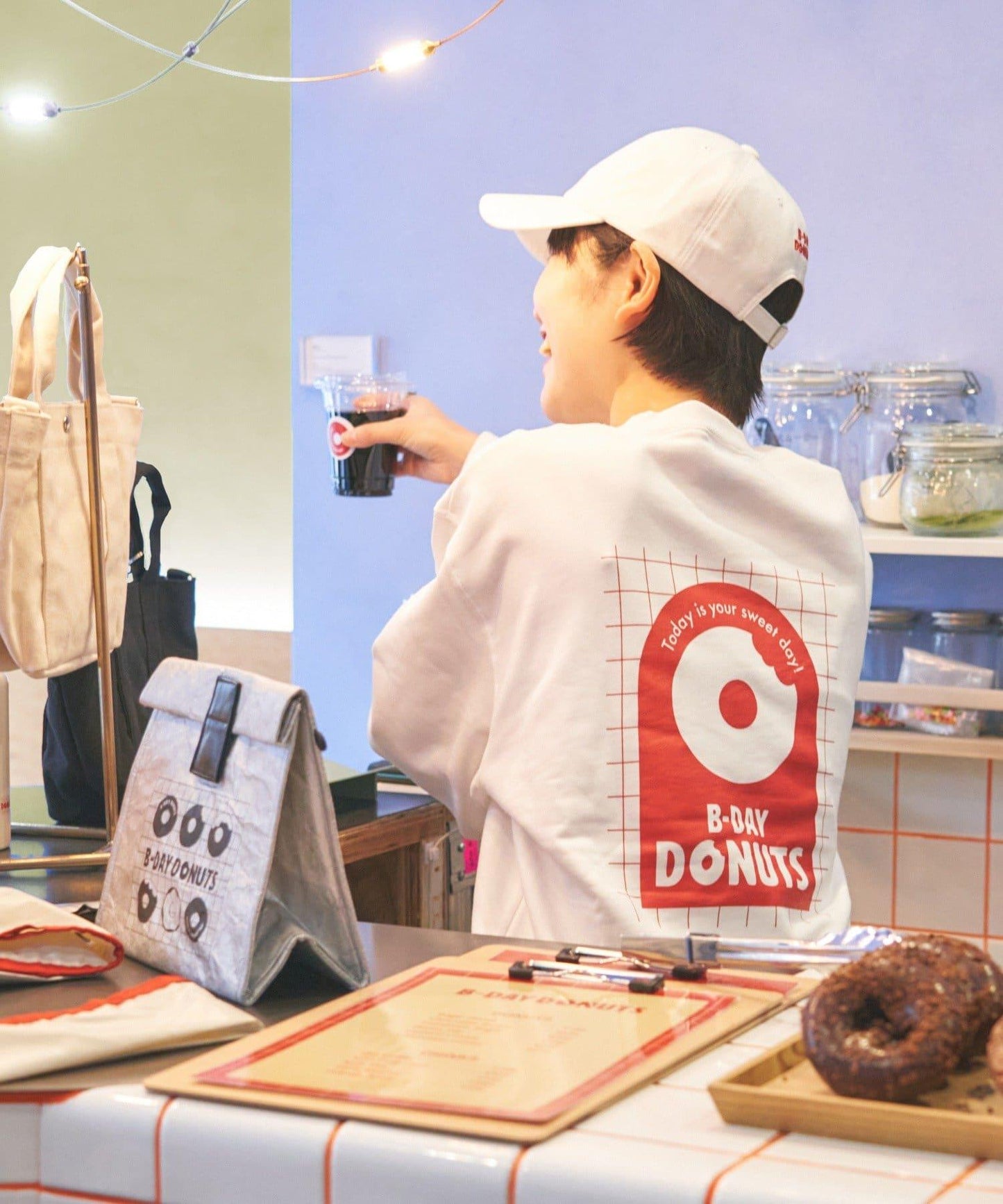 B-DAY DONUTS 刺繡棒球帽