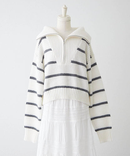 【RMAF】半拉鍊針織衫