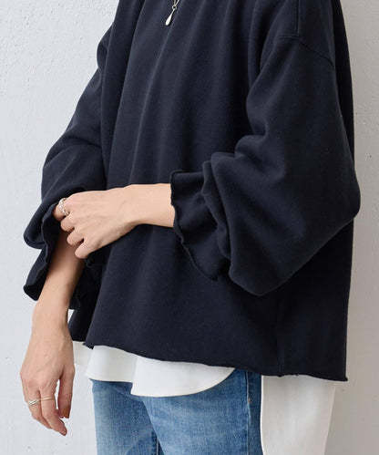 袖口荷葉邊衛衣