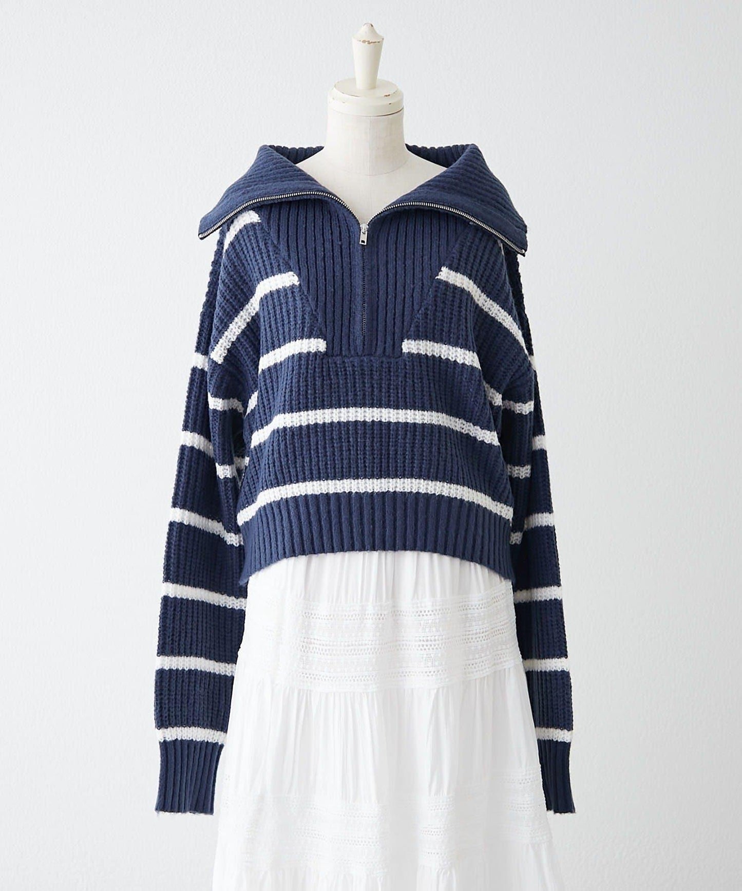 【RMAF】半拉鍊針織衫