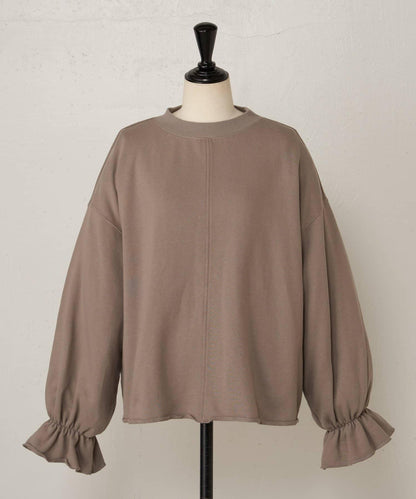 袖口荷葉邊衛衣