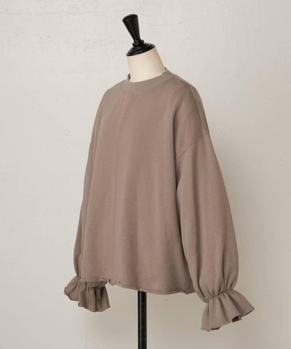 袖口荷葉邊衛衣