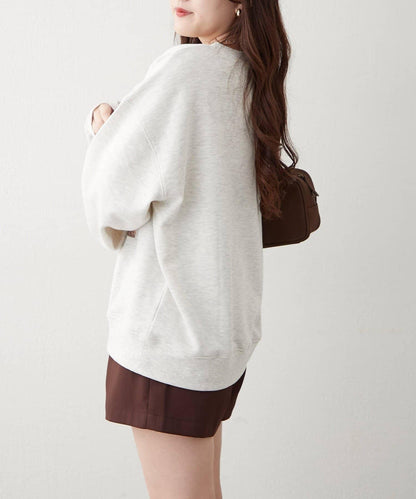 3只小狗眼鏡印花衛衣