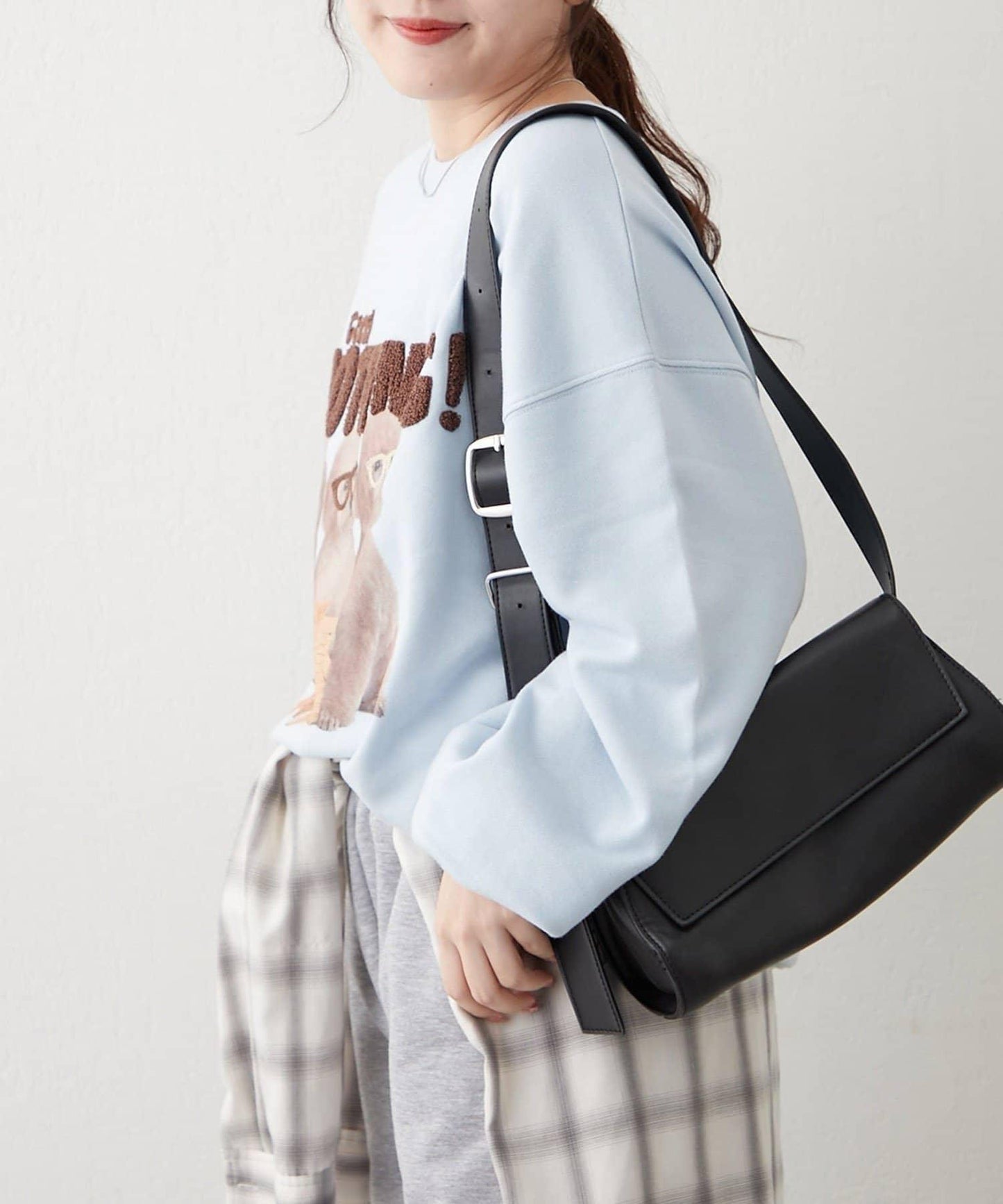 3只小狗眼鏡印花衛衣