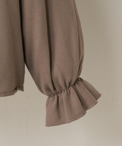 袖口荷葉邊衛衣