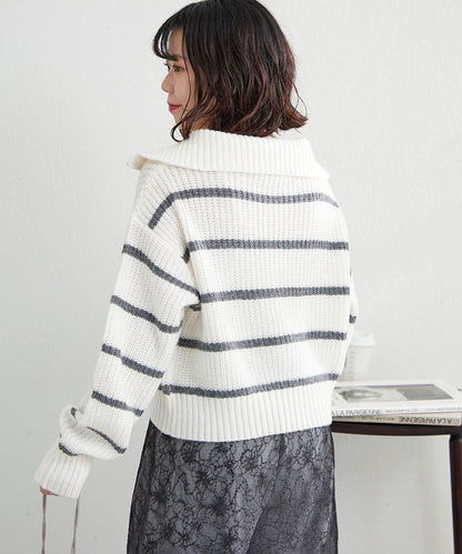 【RMAF】半拉鍊針織衫