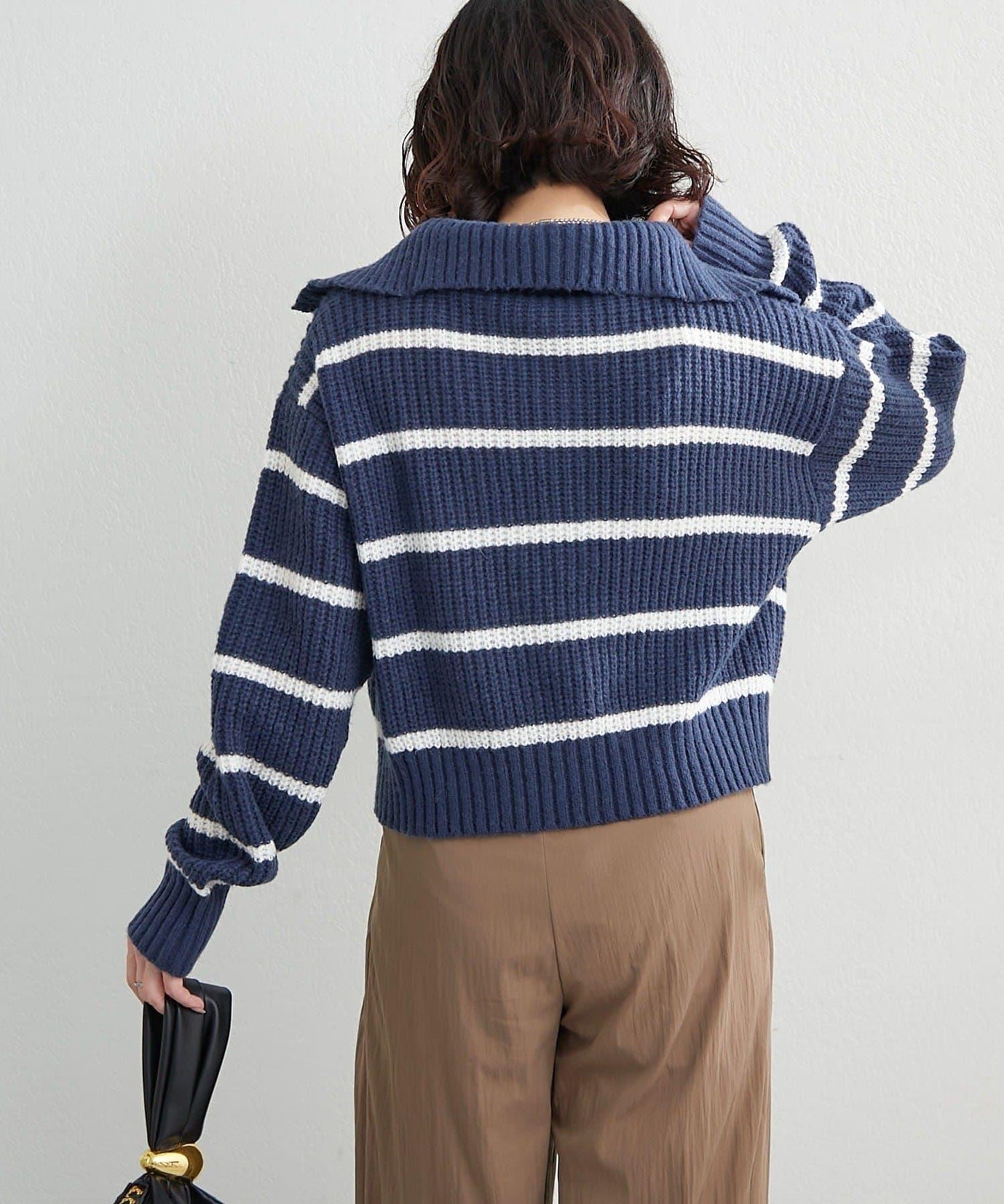 【RMAF】半拉鍊針織衫