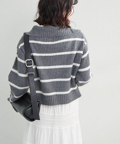 【RMAF】半拉鍊針織衫