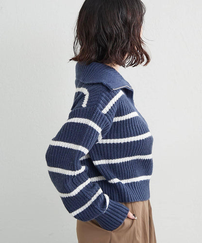 【RMAF】半拉鍊針織衫