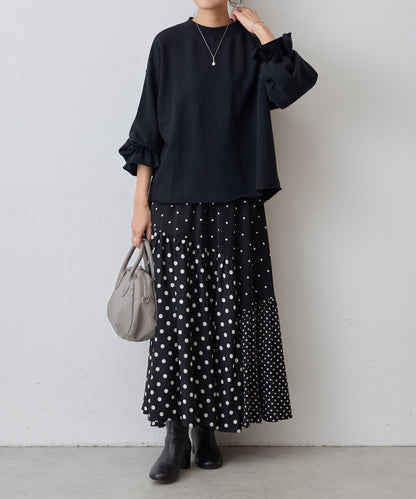 袖口荷葉邊衛衣