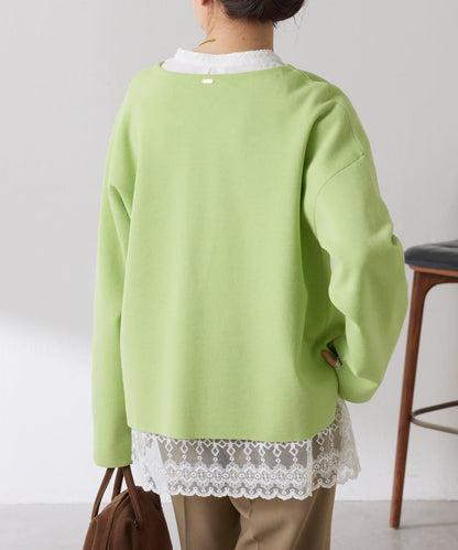 【顯瘦◎】V領巴斯克針織衫