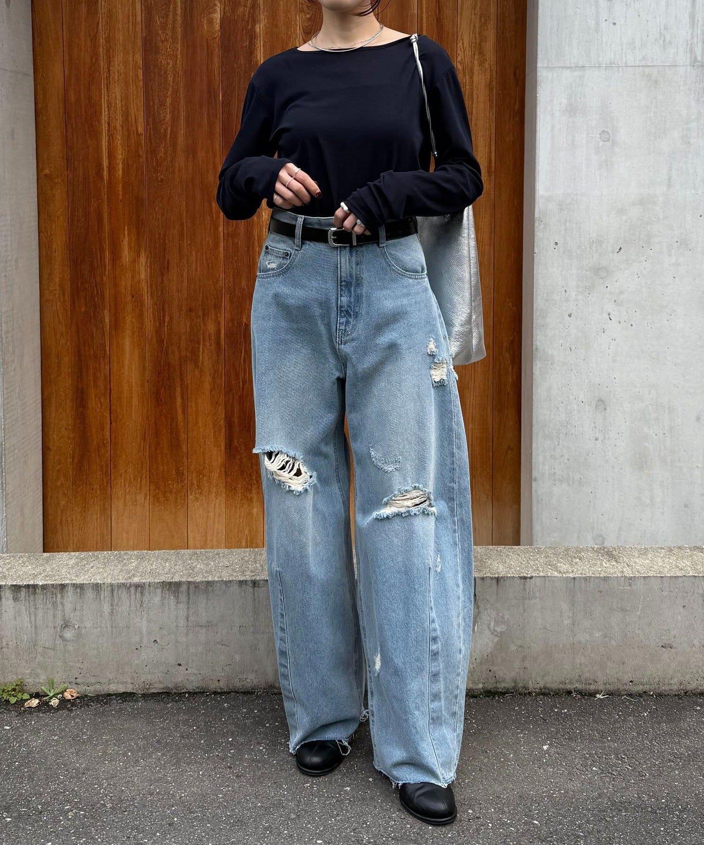 【接觸冷感/吸水速幹】基礎透視長袖T恤