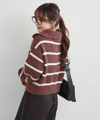 【RMAF】半拉鍊針織衫