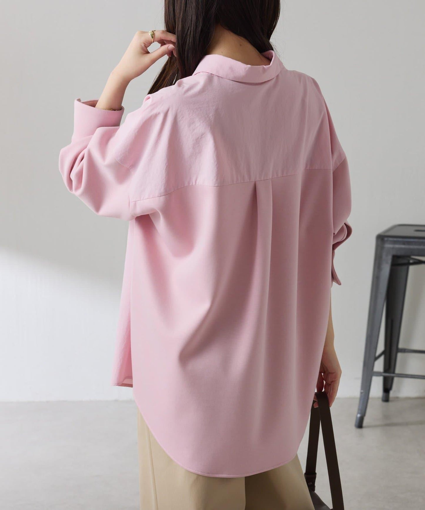 【冬季可穿】拼接設計襯衫