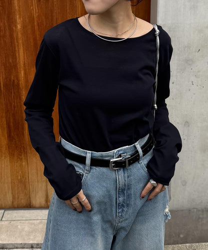 【接觸冷感/吸水速幹】基礎透視長袖T恤