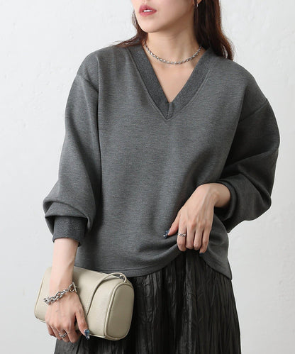 紙箱V領套頭衫
