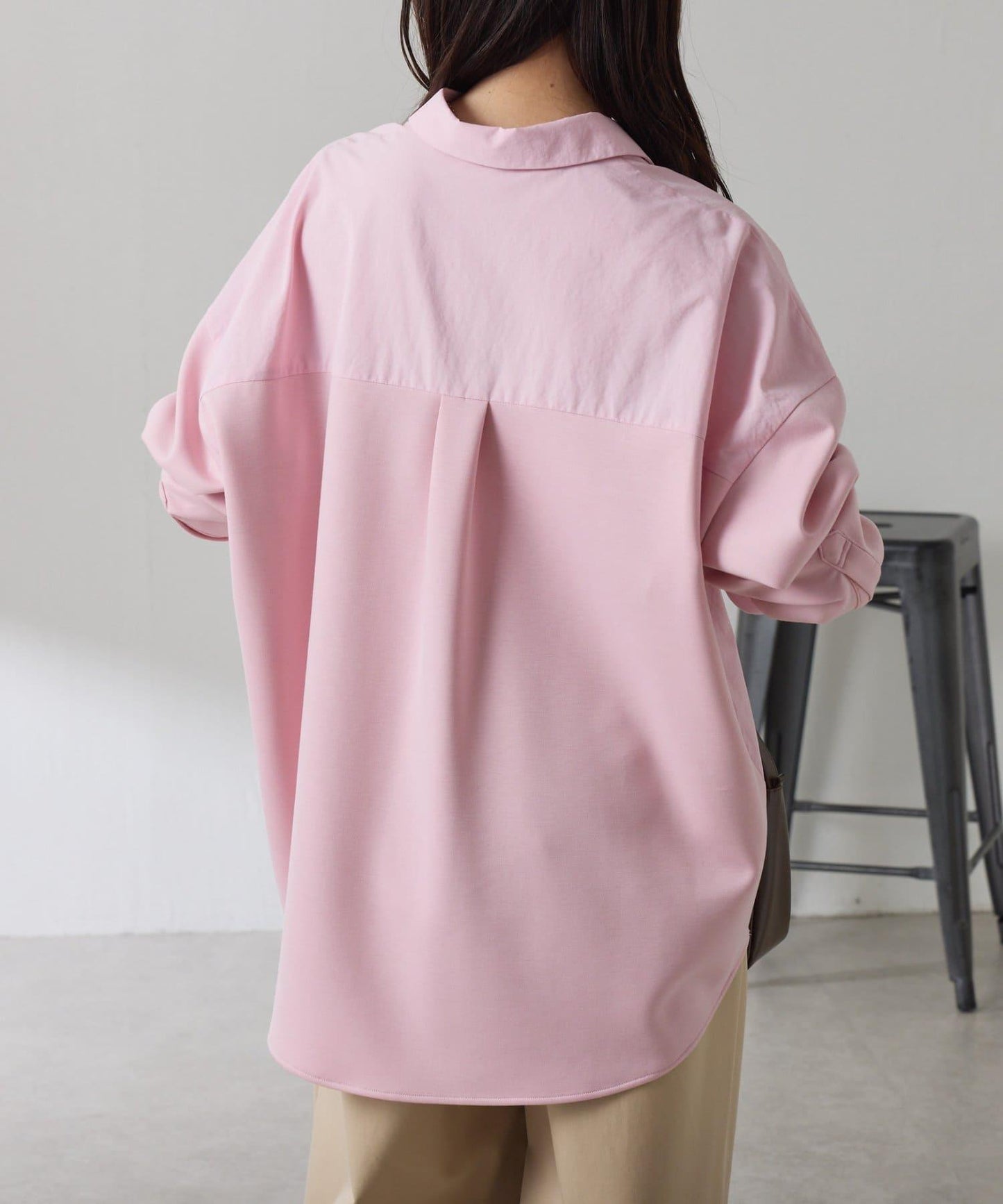 【冬季可穿】拼接設計襯衫