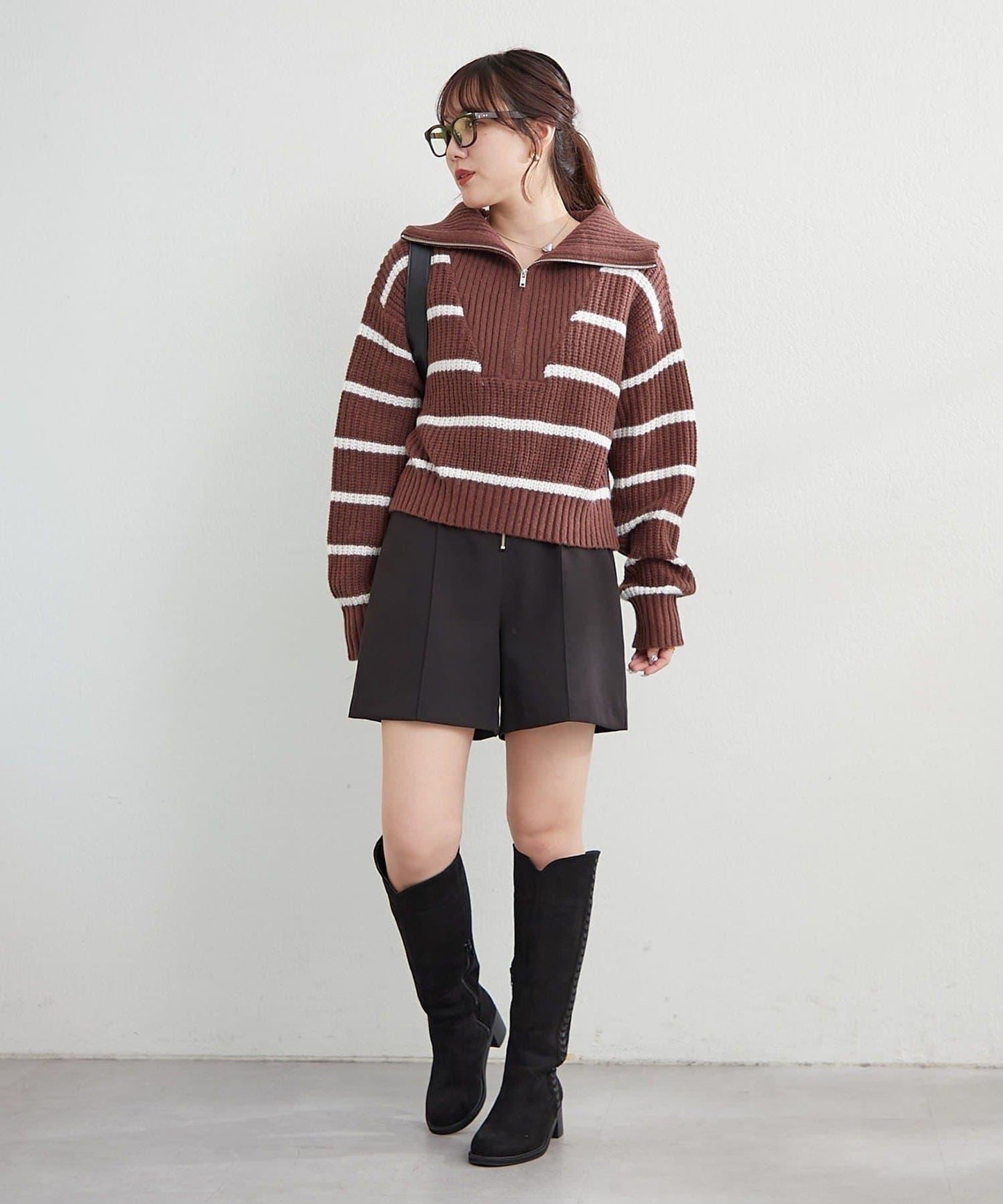 【RMAF】半拉鍊針織衫