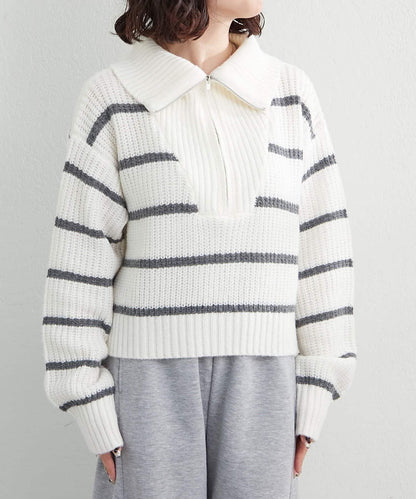 【RMAF】半拉鍊針織衫