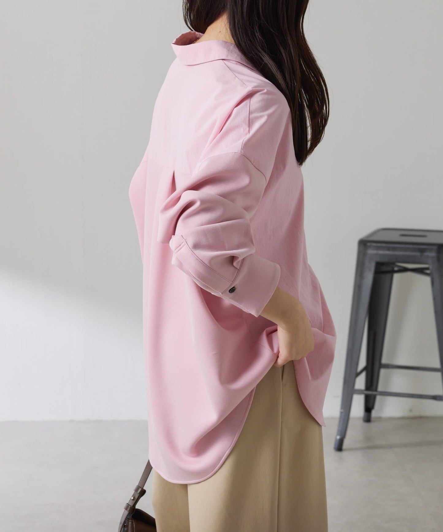 【冬季可穿】拼接設計襯衫