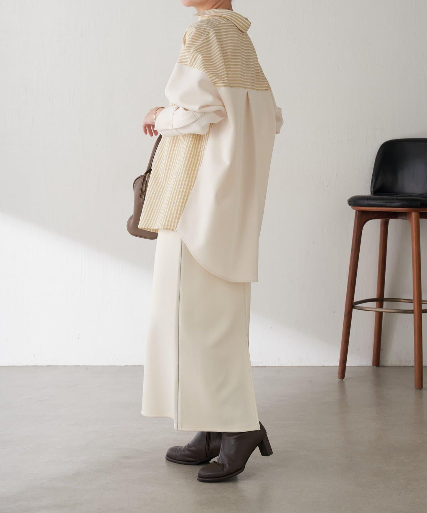 【彈力◎】側邊金屬紐扣包臀裙/禮服