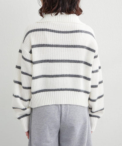 【RMAF】半拉鍊針織衫