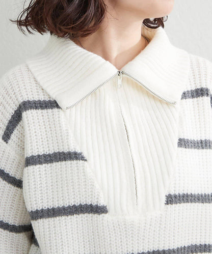 【RMAF】半拉鍊針織衫