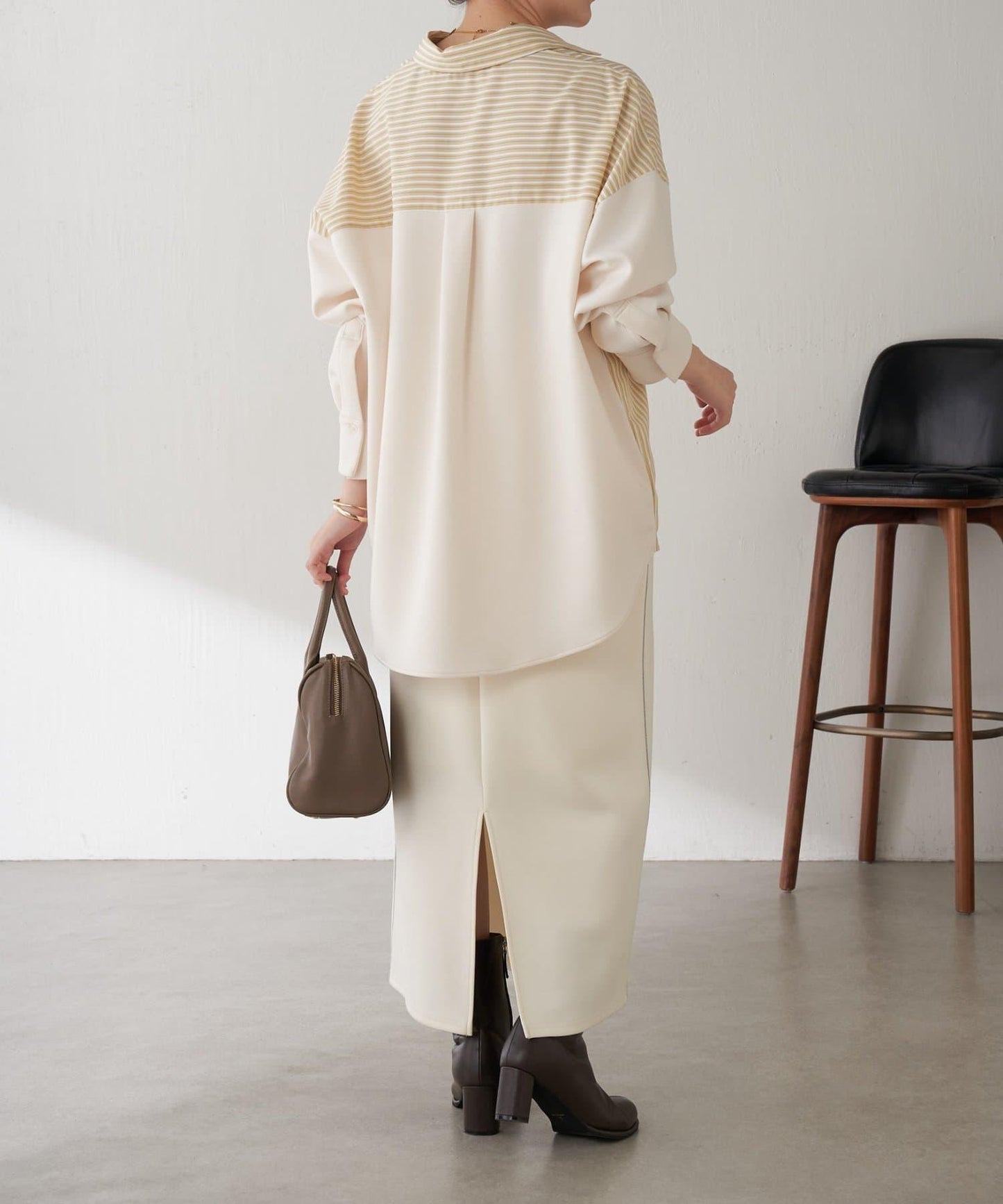 【彈力◎】側邊金屬紐扣包臀裙/禮服