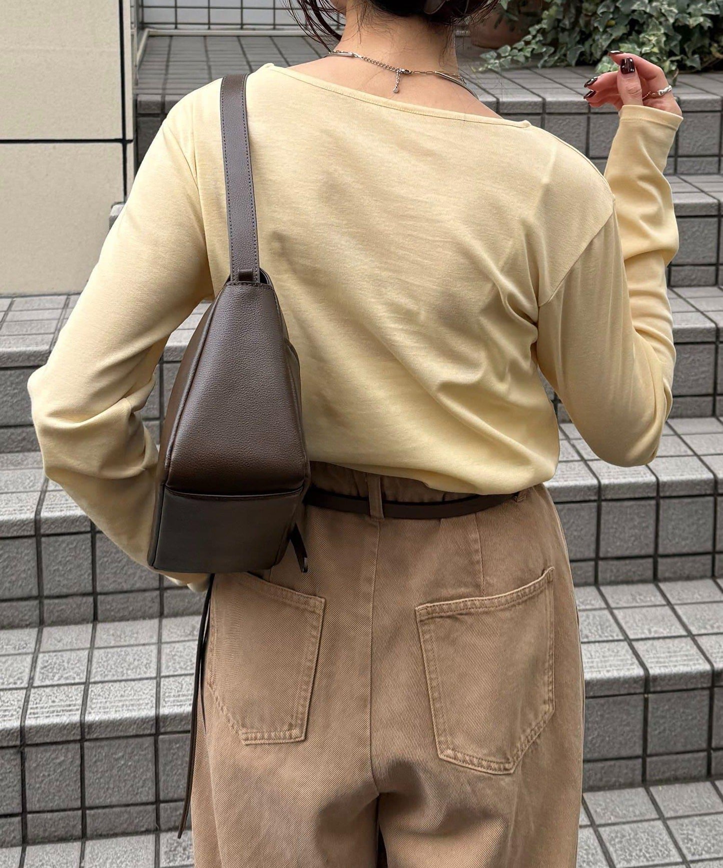 【接觸冷感/吸水速幹】基礎透視長袖T恤