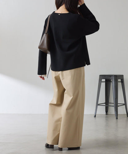 【顯瘦◎】V領巴斯克針織衫