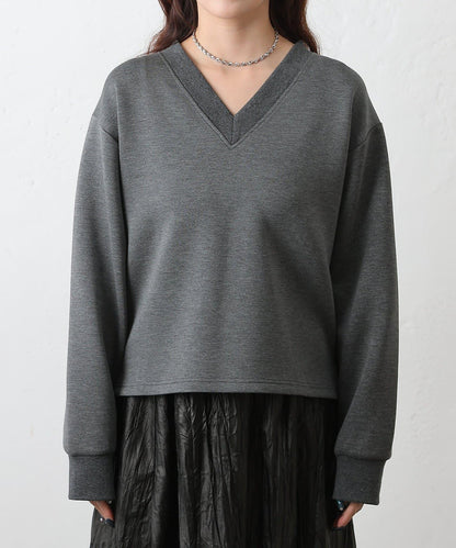 紙箱V領套頭衫