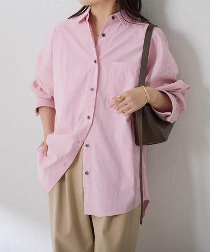 【冬季可穿】拼接設計襯衫