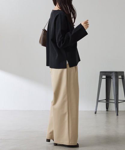 【顯瘦◎】V領巴斯克針織衫